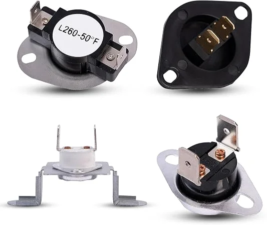 Samsung Dryer Thermal Fuse Thermostat Kit for DV209AEW DV210AEW DV45H7000EW | DV350AEW/XAA, DV328AEW/XAA, DV5451AEW/XAA, DV330AEW/XAA, DV40J3000EW/A2, DV218AEW/XAA, DV219AEW/XAA, DV220AEW/XAA