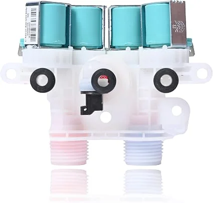 Washer Water Inlet Valve Replaces For Maytag Bravos XL MVWB765FW0 | MVWB835DW3, MVWB835DW1, MVWB835DW4, MVWB766FW0, MVWB765FW1, MVWB765FW2, MVWB765FW3, MVWB855DC3, MVWB766FW1, MVWB865GC0