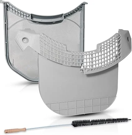 Dryer Lint Filter Screen And Lint Trap Cover Housing Replaces For LG DLGX3701W DLGX4271W DLGX4071W DLGX3371V DLGX3361V DLGX3361W DLGX3371W DLGX3361R DLGX3371R DLGX3701V DLGX2802W DLGX3571W DLGX4371W