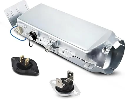 AZ4U Dryer Heating Element Assembly Replaces For Samsung DV448AEP/XAA DV448AEP DV42H5200EP/A3 DV48H7400EP/A2 DV5451AEW/XAA DVE45N5300V/A3 DV337AEG/XAA DVE45N5300W/A3 DV42H5000EW/A3 Dryer