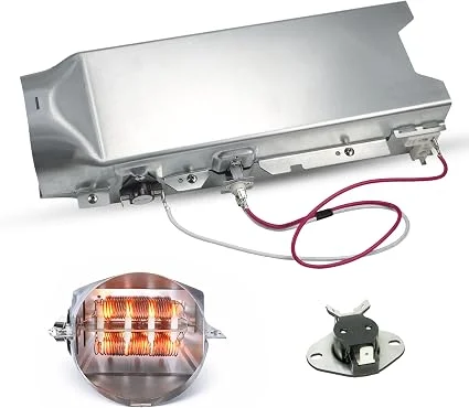 Dryer Heating Element Assembly Replaces 5301EL1001J 5301EL1001A 5301EL1001G 5301EL1001H 5301EL1001S 5301EL1001U 5301EL1001W For LG DLE5977W DLE2516W DLE3777W DLE3733S DLEX4070V DLEX8000W DLEX5680W