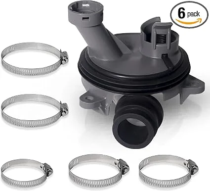AZ4U Upgraded WD00X25260 WD18X21678 WD19X25259 WD19X25278 Dishwasher Diverter Valve Kit Compatible with GE Dishwasher Diverter Wash Pump GDF510PGJ0BB, GDF511PGM0WW, GDF520PGJ0BB, GDF530PGM0BB